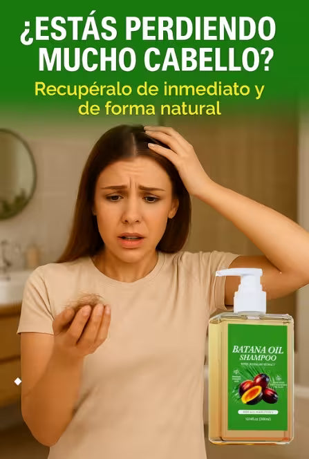 BATANA OIL SHAMPOO 🍃 Oferta 2x1 🌿Previene la caída de raíz