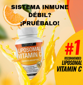 LIPOSOMAL VITAMINA C ®️ POTENCIA TU SISTEMA INMUNOLOGICO