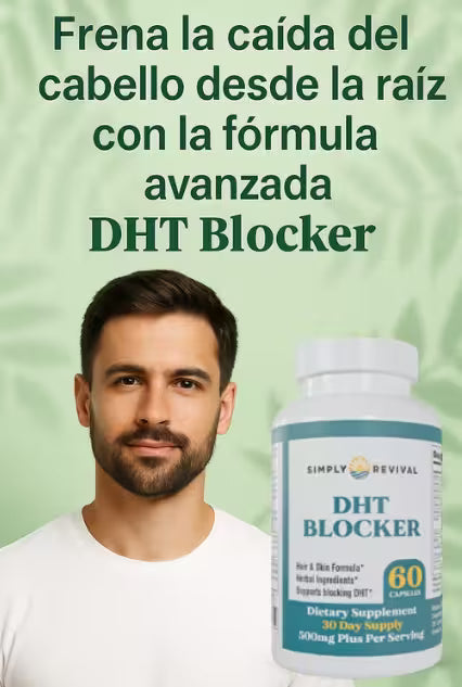 DHT BLOCKER 🍃 NO MAS CAIDA DE CABELLO