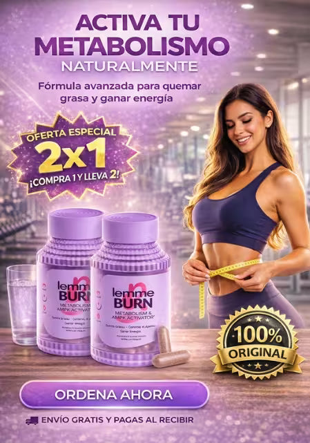 LEMME BURN 🍃 OFERTA 2X1 🍃 BAJA DE PESO DE FORMA NATURAL