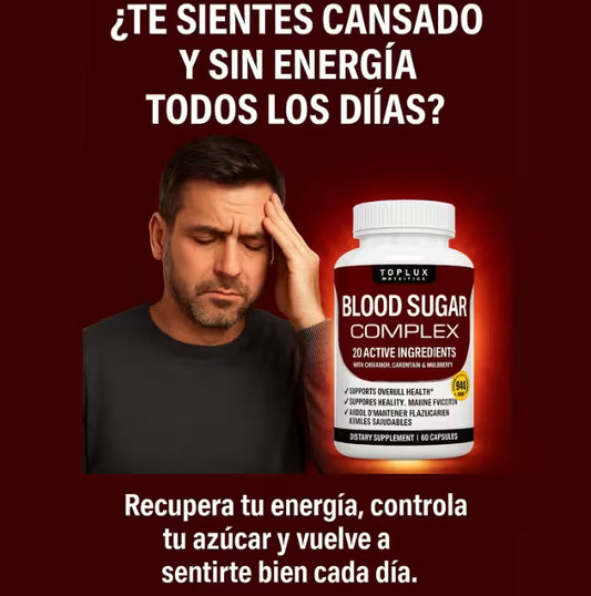 Blood Sugar Complex 🩸Mejora Tus Niveles De Azúcar